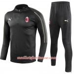 AC Milan Ensemble Sweat d'entrainement Noir 2018/2019